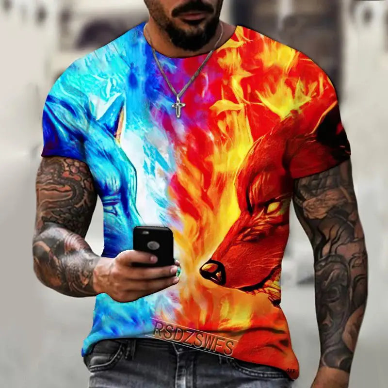 Ice And Fire Wolf Horror Series
