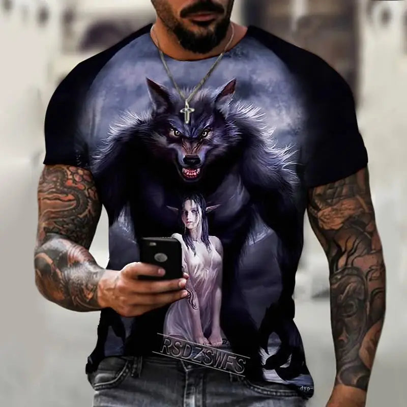 Ice And Fire Wolf Horror Series