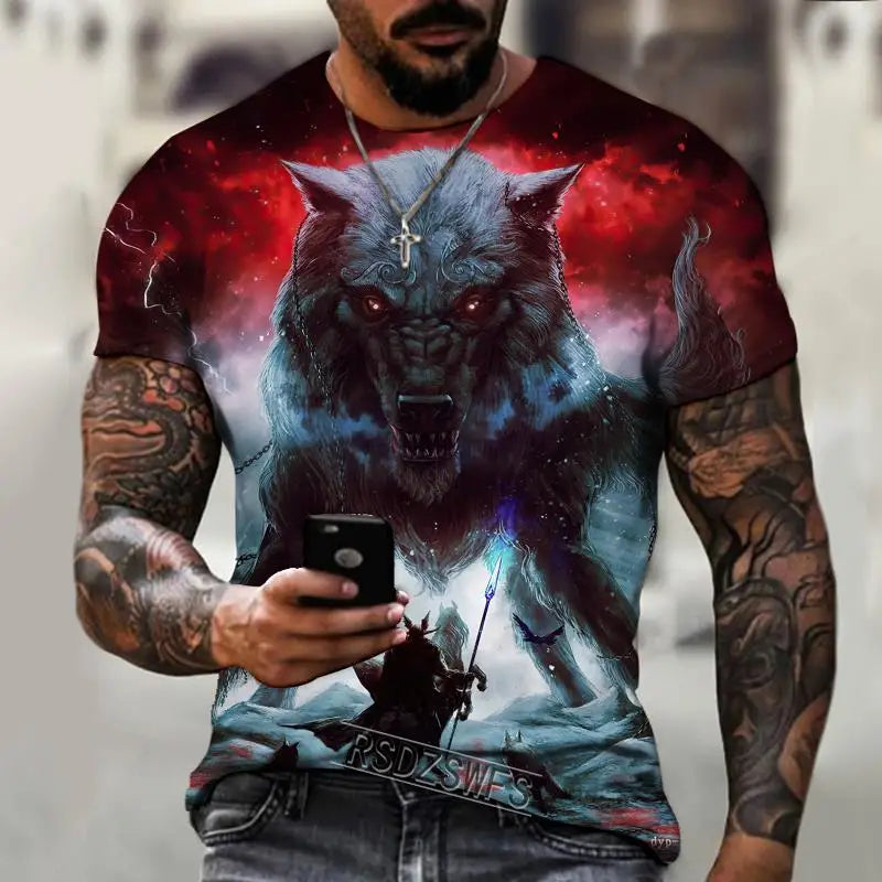 Ice And Fire Wolf Horror Series