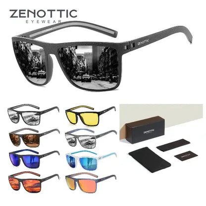 Fashion Unisex Polarized Sunglasses Shade Ultra light TR90 Frame