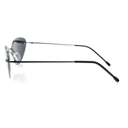 2024 New Ultralight Rimless Titanium Men Sunglasses