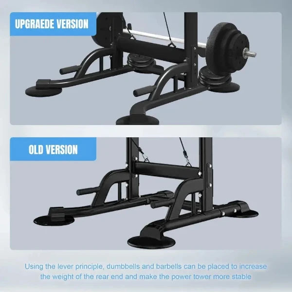 Home Gym, Power Tower with Backrest, Adjustable Height Pull Up Bar Stand, Benefits Type of sports: Strength Training Training Site: Arms Features#1: Pull-Up Dip Station #productDescription h3 { margin: 0.75em 0px 0.375em -1px; },