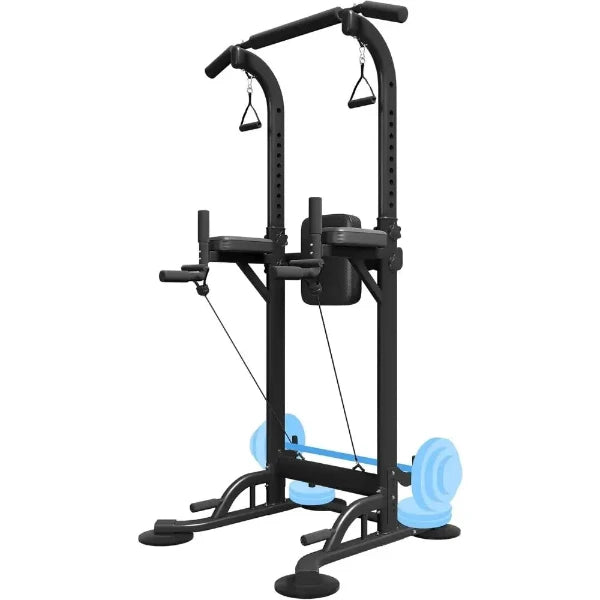 Home Gym, Power Tower with Backrest, Adjustable Height Pull Up Bar Stand, Benefits Type of sports: Strength Training Training Site: Arms Features#1: Pull-Up Dip Station #productDescription h3 { margin: 0.75em 0px 0.375em -1px; },